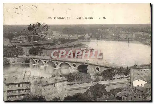 Cartes postales Toulouse Vue Generale