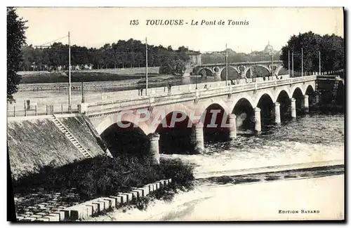 Ansichtskarte AK Toulouse Le Pont de Tounis