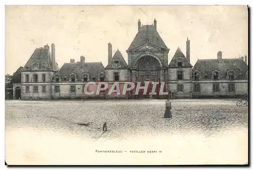 Cartes postales Fontainebleau Pavillon Henri IV