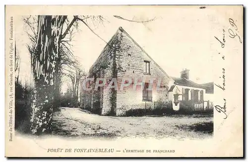 Cartes postales Foret de Fontainebleau L&#39Ermitage De Franchard