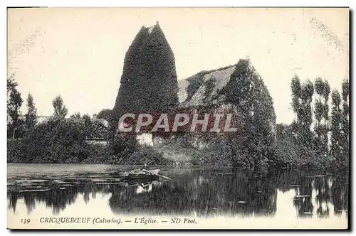 Cartes postales Cricqueboeuf L&#39Eglise