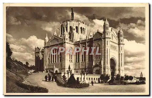 Ansichtskarte AK La Basilique de Lisieux Vue laterale en 1938