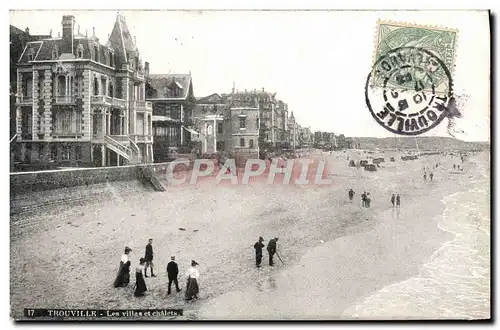 Ansichtskarte AK Trouville Les Villas et Chalets