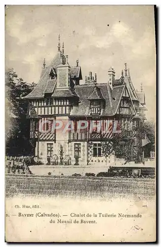 Cartes postales Bavent Chalet la Tuilerie Normande du Mesnil de Bavent