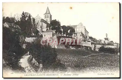 Cartes postales Graville Saint Honorine Ancienne Abbaye