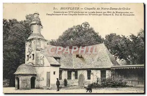 Cartes postales Honfleur Chapelle de Notre Dame de Grace