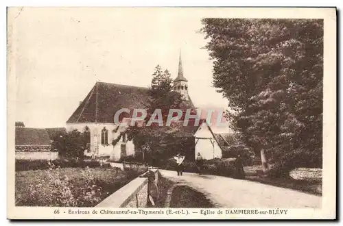 Cartes postales Environs de Chateauneuf en Thymerais Eglise de Dampierre sur Blevy