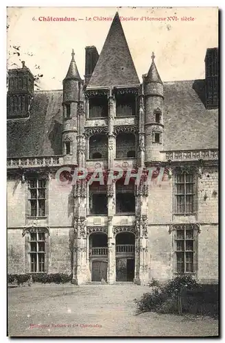 Cartes postales Chateaudun Le Chateau Escalier d&#39Honneur XVleme