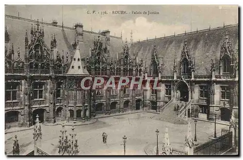 Cartes postales Rouen Palais de Justice