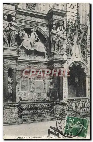 Cartes postales Rouen Tombeau du Duc de Breze