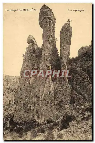 Cartes postales Le Cirque de Moureze Les Cyclopes