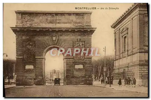 Cartes postales Montpellier Arc de Triomphe