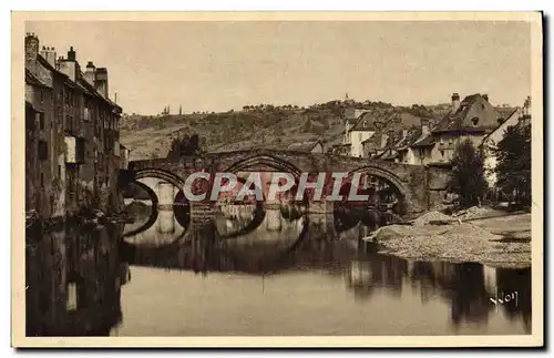 Cartes postales Espalion Le Pont Vieux et le lot
