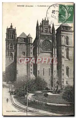 Cartes postales Rodez Cathedarle