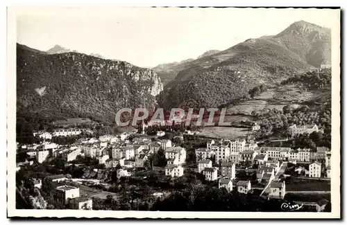 Moderne Karte Amelie les Bains La Ville dans son nid