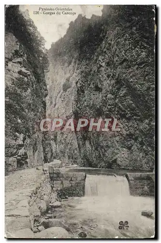 Cartes postales Gorges du Carenca