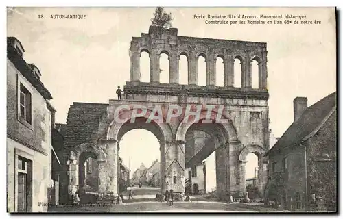 Cartes postales Authn Antique Porte Romaine dite d&#39Arroux