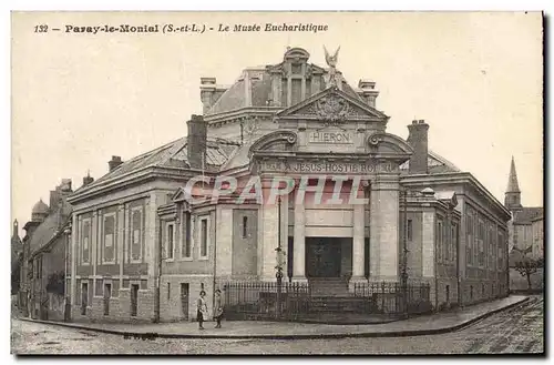 Ansichtskarte AK Paray le Monial Le Musee Eucharistique