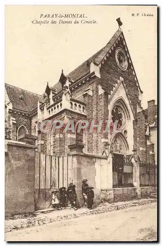 Ansichtskarte AK Paray le Monial Chapelle des Dames du Cenacle Enfants