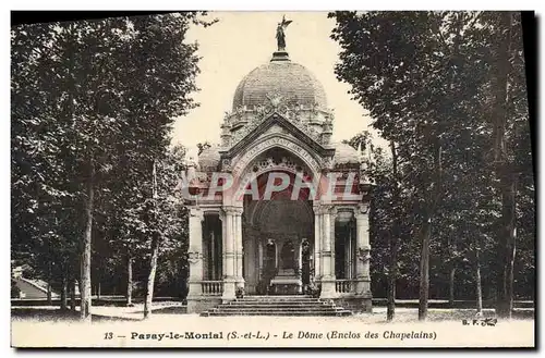 Cartes postales Paray le Monial le Dome Enclos des Chapelains