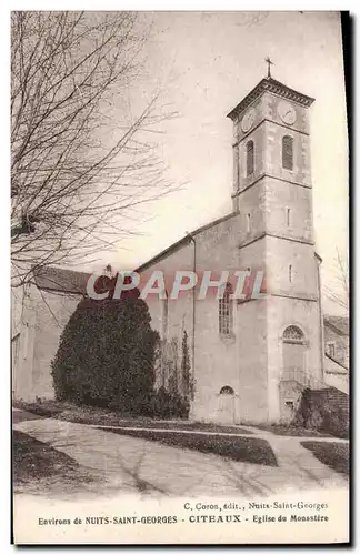 Cartes postales Environs de Nuits Saint Beorges Citeaux Eglise du Monastere