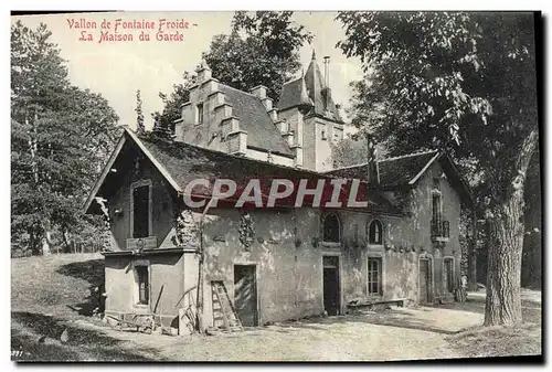 Cartes postales Vallon de Fontaine Froide La Maison du Garde