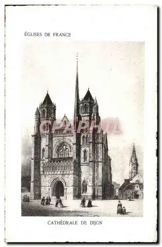 Cartes postales Dijon Cathedrale