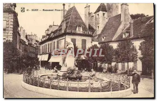 Ansichtskarte AK Dijon Monument Piron Au vieux chene