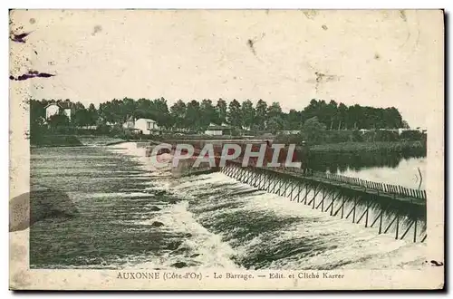 Cartes postales Auxonne Le Barrage