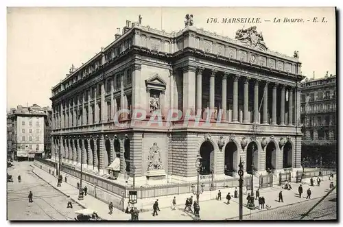 Cartes postales Marseille La Bourse