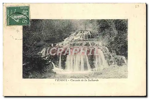 Cartes postales Vesoul Cascade de la Solborde