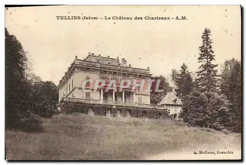 Ansichtskarte AK Tullins Le Chateau des Chartreux