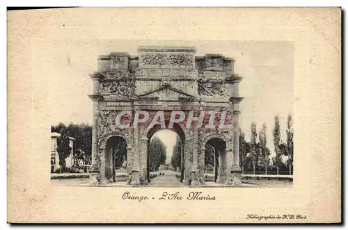 Cartes postales Orange L&#39Arc Marius