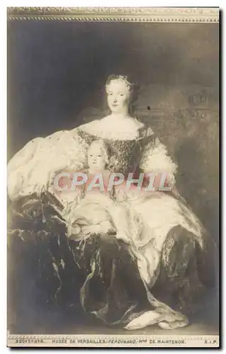 Cartes postales Musee De Versailles Ferdimand Mme De Maintenon