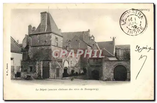 Ansichtskarte AK Beaugency Le depot Ancien chateau des sires de Beaugnecy