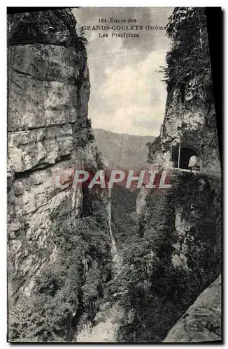 Cartes postales Route des Grands Goulets Les Precipices