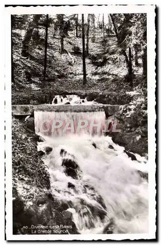 Cartes postalesM Divonne Les Bains La grande source