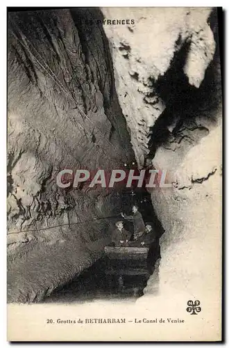 Cartes postales Grottes de Betharram Le Canal de Venise