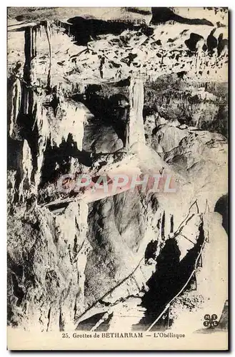 Cartes postales Grottes de Betharram L&#39Obelisque