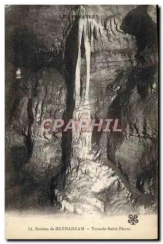 Ansichtskarte AK Grottes de Betharram Torsade Saint Pierre