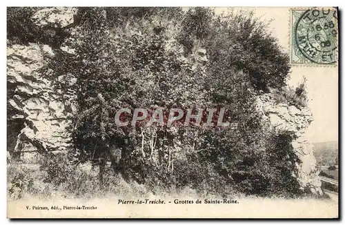 Cartes postales Pierre la Treiche Grottes de Sainte Reine