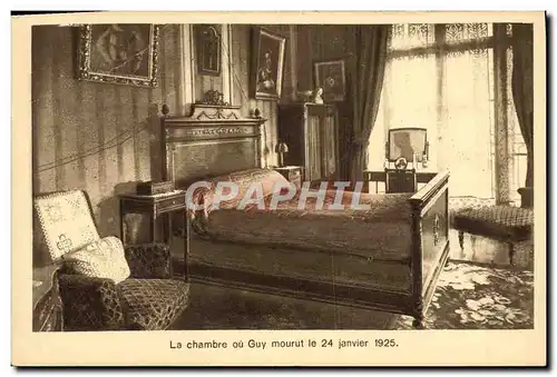 Cartes postales Lisieux La Chambre ou Guy Mourut