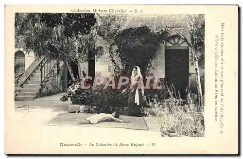 Cartes postales Nazareth Le Calvaire de Jesus Enfant