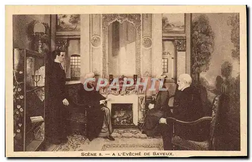 Cartes postales Scene L'Eveche De Bayeux Lisieux