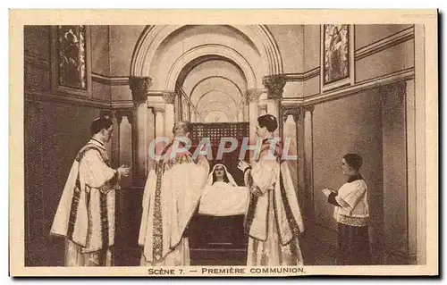 Cartes postales Scene Premiere Communion Lisieux