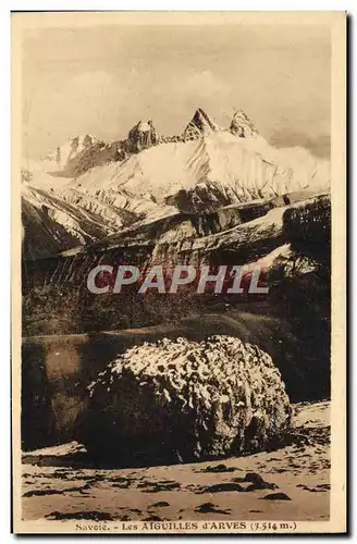 Cartes postales Les Aiguilles D&#39Arves