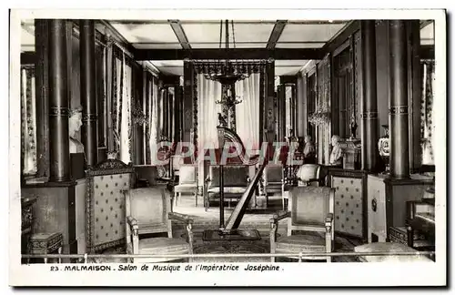 Cartes postales Malmaison Salon de Muwique de L&#39Imperatrice Josephine
