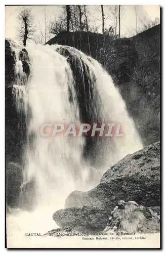 Cartes postales Cantal Vic sur Cere Cascade de la Roucole