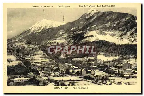 Cartes postales Briancon Vue Generale