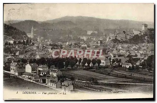 Cartes postales Lourdes Vue Generale